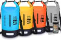 Vanntett tørrpose 5L 10L 20L 31L Vanntett pose med lang justerbar stropp SKYBLUE 10L