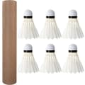 3/6/12 st Badmintonbollar Fjäderbollar 6 st, 6 st 6Pcs 6Pcs