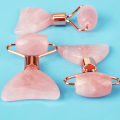 Miniatyrbild 1 av 4: Double-Head Multi-purpose Massage Stick Roller Jade Face Health Care Firming Skin Reducing Wrinkles Scraping Relaxing Tendons