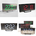 Miniatyrbild 1 av 4: Digital alarm clock LED projection alarm clock temperature alarm USB projector radio clock DE-