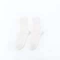 Miniatyrbild 4 av 4: 5 pairs of winter Ladies solid color casual breathable cotton medium stockings