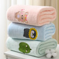 Miniatyrbild 1 av 4: Printed baby bath towel 43*41 inches absorbent non-linting lovely embroidery pattern texture light and soft feel delicate