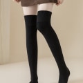 Miniatyrbild 2 av 4: 5 Pairs of Women's Winter Cotton Solid Color Casual Warm Wicking Stockings