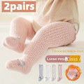 Miniatyrbild 1 av 4: 2 pairs (4pcs)Of 0-3years old Autumn and Winter Thickened Baby Loose Mouth A-Class Socks