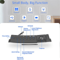 Miniatyrbild 3 av 4: USB Projection Alarm Clock Snooze Digital LED Display Dual Alarm Clock FM Radio