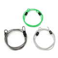 Miniatyrbild 2 av 4: New 3Color 100cm x 2mm Cycling Sport Security Loop Cable Lock Bikes Bicycle Scooter U-Lock Drop Ship