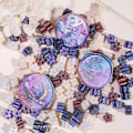 Miniatyrbild 2 av 4: 60PCS Mixed Color Glitter Sakura Wax Seal Stamp Beads DIY Gift Envelope Wedding Invitation Ancient Seal Wax Stamp Making Tools
