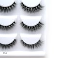 Miniatyrbild 2 av 4: 5 pairs makeup eyelashes soft fluffy lashes false eyelashes dramatic 3d mink lashes lash extension make up cilio faux cils E-08