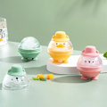 Miniatyrbild 4 av 4: Ice hockey ice cube mold Ice box household round ball small frozen ice block with lid magic food grade silicone ice grid