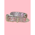 Miniatyrbild 2 av 4: Rhinestone Decor Belt