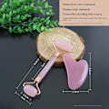 Miniatyrbild 4 av 4: Facial Skin Lifting Scraper Anti-Wrinkle Face Gua sha Gua Sha Massage Roller Neck Face Massager Board Scraping Massager Non Jade