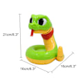 Miniatyrbild 3 av 4: Cartoon Electric Rattlesnake Toys Decompression Snake Head Pop-up Party Game