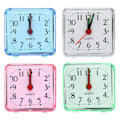 Miniatyrbild 2 av 4: Cute Student Alarm Clock Square Bedside Compact Clock Desktop Decor Clodn u