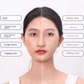 Miniatyrbild 2 av 4: 1pc Heart Shape SPA Massage Beeswax Gua Sha Scraping Massage Scraper Face Massager Acupuncture Guasha Board Massager for Face