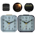 Miniatyrbild 1 av 4: Elegant and Portable Quartz Alarm Clock with Non Ticking Design and Night Light