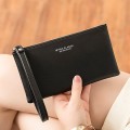 Miniatyrbild 3 av 4: MIYIN Women's Purse long ultra-thin credit card bag minimalist zero purse thin large capacity zipper hold bag handbag purse girl