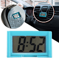 Miniatyrbild 4 av 4: Digital LCD Electronic Clock Date Time Calendar Table·Car Dashboard Small Clock·