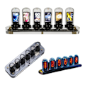 Miniatyrbild 1 av 4: Tube IPS RGB Nixie Tube Clock Glow Customized Dial Styles Display Gifts