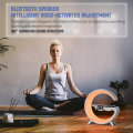 Miniatyrbild 4 av 4: Wireless Charger Alarm Clock Bluetooth Speaker LED Smart Radio 256 RGB Light