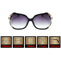 Miniatyrbild 4 av 4: Women Myopia Glasses Large Frame Nearsighted Eyewear UV400 Sunglasses -0.5~6.0 T