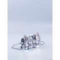 Miniatyrbild 1 av 4: Bag 2023 New Network Red Same Style Women's Bag Mobile Phone Bag Chain Shiny Slice Bling One Shoulder Crossbody Bag Small Bag