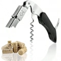 Miniatyrbild 1 av 4: Professional Wine Opener ABS Handle Wine Corkscrew Waiter’s Corkscrew Beer Opener Bottle Opener  Portable Wine Tool Foil Cutter