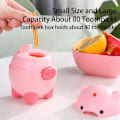 Miniatyrbild 4 av 4: Pig Toothpick Dispenser Automatic Toothpick Dispenser Cute Pig Shape Pop-Up Toothpick Holder Fruit Pick Storage Box Container