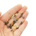 Miniatyrbild 2 av 3: 20Pcs New 3mm Tri-Glide Buckle Stuffed Toys Belt Sewing Buttons Mini Ultra-Small DIY Dolls Buckles Adjustable Button Accessories