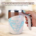 Miniatyrbild 2 av 4: Automatic Stirring Magnetic Mug Rechargeable Model Stirring Coffee Cup Electric Stirring Cup Lazy Milkshake Rotating Cup