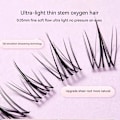 Miniatyrbild 4 av 4: 2 Boxes Of False Eyelashes Super Natural Single Cluster False Eyelashes 11-13mm Hybrid Soft And Lightweight For Everyday Wear