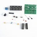 Miniatyrbild 3 av 4: 4 Digit Clock Hr.Mi.Sec.Two Alarm AM8 To PM8 O` Clock Alarm Kits New
