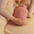 Miniatyrbild 3 av 4: 2000/1000ml Cute Hand Warmer Hot Water Bag Cover For Winter Hot Water Bottle Water Filling Keeping Proof Comfortable Reusable