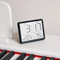 Miniatyrbild 4 av 4: Ultra Thin Electronic Clock Simple Digital Clocks Wall Mounted LCD Disply