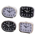 Miniatyrbild 4 av 4: Creative Square Alarm Clock Student Circular Bedside Clock Alarm Clock-