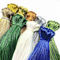 Miniatyrbild 1 av 4: 100yards 0.8mm Christmas Decoration Rope Nylon Cord Thread String Rope For Jewelry Making DIY Handmade Braided