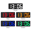 Miniatyrbild 3 av 4: Lighting Number Clock Night Light Alarm Clock LED Digital Electronic Clock.Large