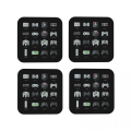 Miniatyrbild 1 av 4: Geek Gaming Controllers Coaster Table Mat For Dining Table Mats Kitchen Induction Mat For Drying Dishes Mat Coffee Mat Hot Pad