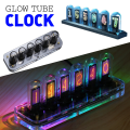 Miniatyrbild 1 av 4: EleksTube IPS RGB Nixie Tube Clock Glow Customized Dial Styles Display Gifts Set