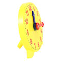 Miniatyrbild 4 av 4: 4 Inch Student Learning Clock Time Model Teacher Gear Clock 12/24 Hour School J9