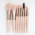 Miniatyrbild 1 av 4: 8pcs Make Up Brushes Set Cosmetic Powder Eye Shadow Foundation Blush Blending Concealer Professional Beauty Make Up Tool