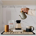Miniatyrbild 2 av 4: Coffee Machine Absorbent Mats Kitchen Dishes Bar Draining Mats Water Coasters Dining Table Countertop Non-wash Insulation Mat