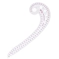 Miniatyrbild 3 av 4: French Curve Ruler Soft Patchwork Ruler Measure Tailor Drawing Template DIY Fabric Cutting Measuring Ruler Sewing Tool Kits