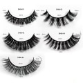 Miniatyrbild 3 av 4: Lashes DD Curl 10-26mm Russian Lashes 3D Mink Eyelashes Reusable Fluffy Russian Strip Lashes eyelashes extensions New Hot