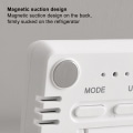 Miniatyrbild 3 av 4: Digital Alarm Clock Ultra Thin Multifunction Temperature Humidity Electronic