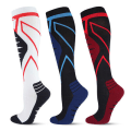 Miniatyrbild 1 av 4: 3 PC in 1 Men's Sports Running Stocking High Elastic Compression Long Tube Socks