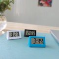 Miniatyrbild 4 av 4: Mini Small Digital Car Desk Clock Meter Mini Digital LCD Display Travel Electronic Clock Home Office Desk Clock