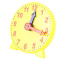 Miniatyrbild 3 av 4: 4 Inch Student Learning Clock Time Model Teacher Gear Clock 12/24 Hour School J9