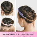 Miniatyrbild 2 av 4: Heatless Curling Rod No Heat Silk Curls Ribbon Heatless Wave Rod Headband Lazy Curls Sleeping Soft Curling Hair Styling Tool