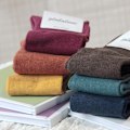 Miniatyrbild 1 av 4: 5 Pairs of women's winter cotton calf socks simple solid color stockings