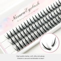 Miniatyrbild 3 av 4: Manga Lashes Thick Little Devil False Eyelashes Bundles Single Cluster Segmented Natural Simulation Cos Eyelashes Eye Extension